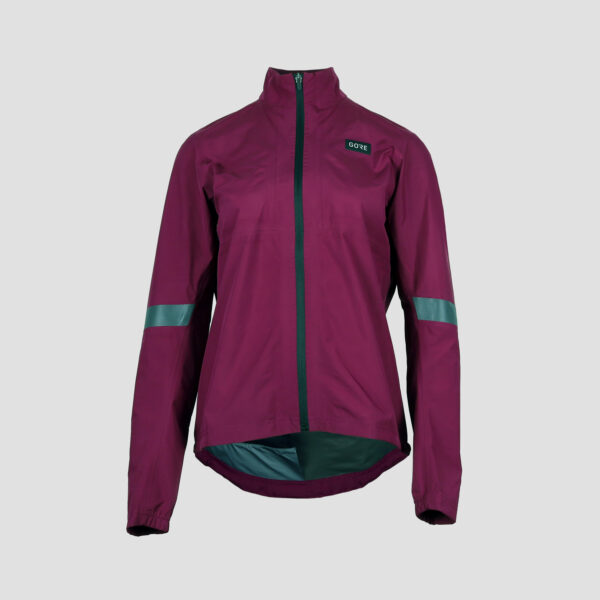 GOREWEAR STREAM Damen GORE-TEX Regenjacke process purple - Frontansicht