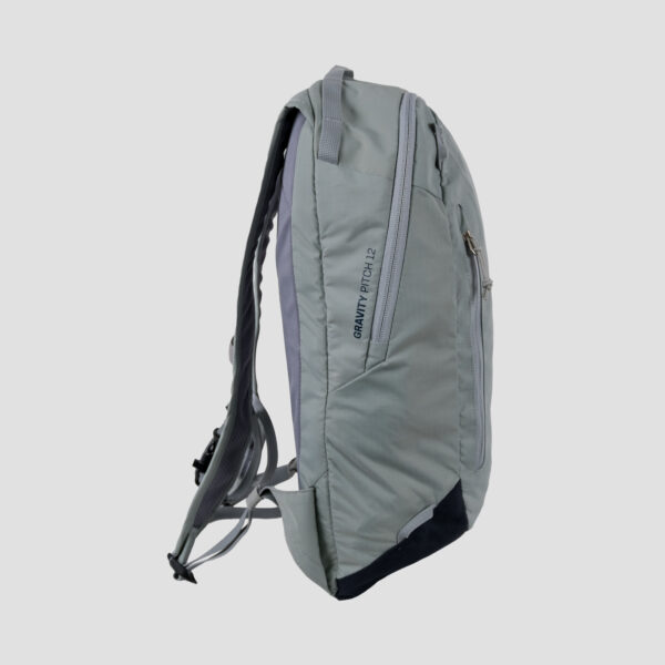 Deuter Gravity Pitch 12 Kletterrucksack Grau - Seitenansicht