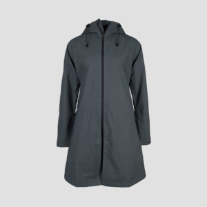 AGU SeQ Regenjacke Blau - Frontansicht