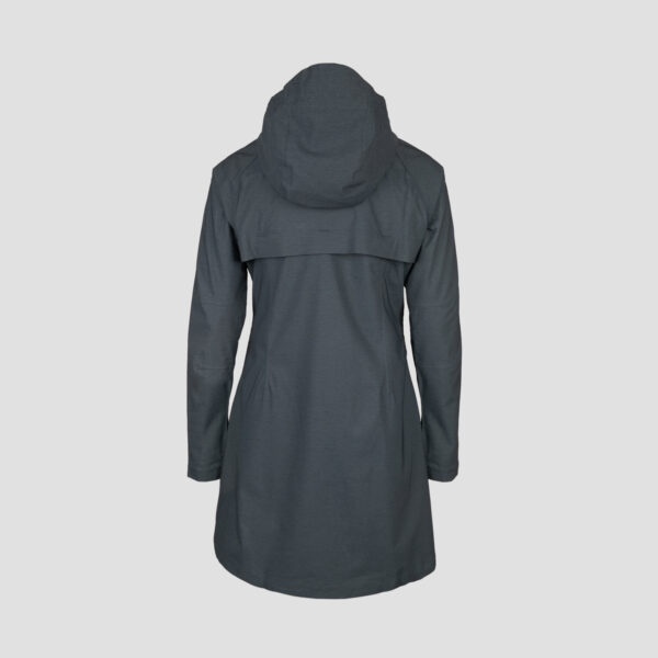 AGU SeQ Regenjacke Blau - Rückansicht