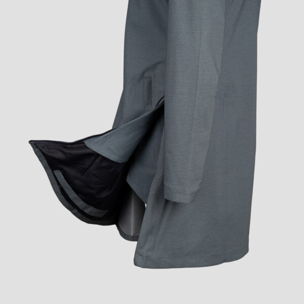 AGU SeQ Regenjacke Blau - Nahaufnahme