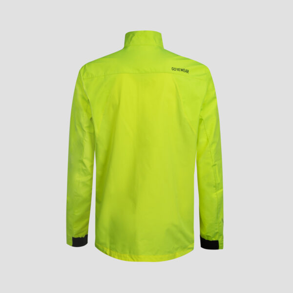 Gore Everyday Jacket Mens Neon Gelb - Rückansicht
