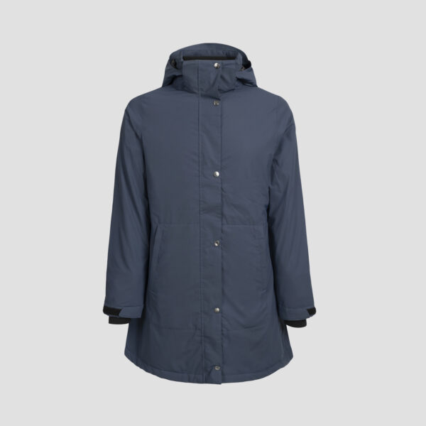 Mountain Horse Flash Deluxe Parka Navy - Frontansicht