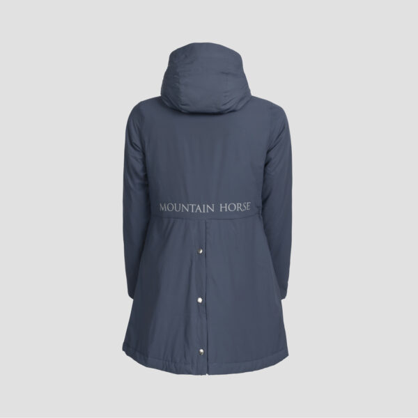 Mountain Horse Flash Deluxe Parka Navy - Rückansicht