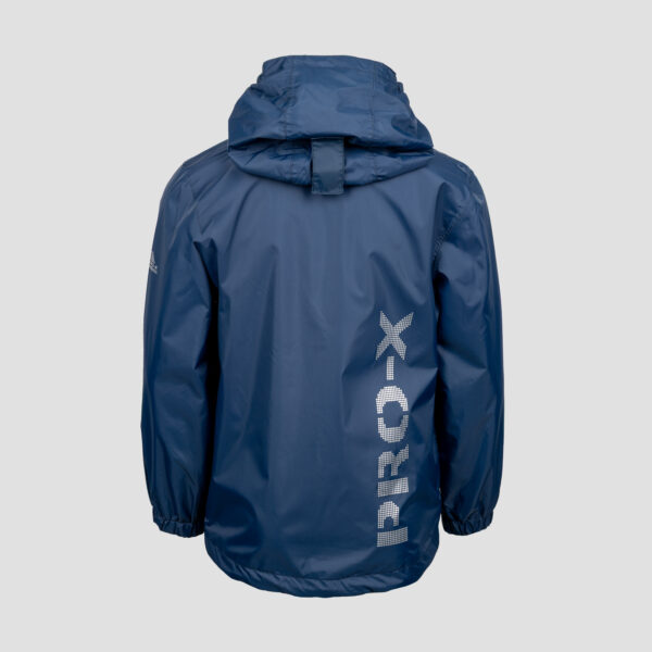 Pro X Flashy Kinderjacke Marine - Rückansicht