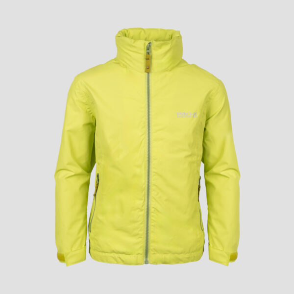 Pro X Lina Kinderjacke Wild Lime - Frontansicht