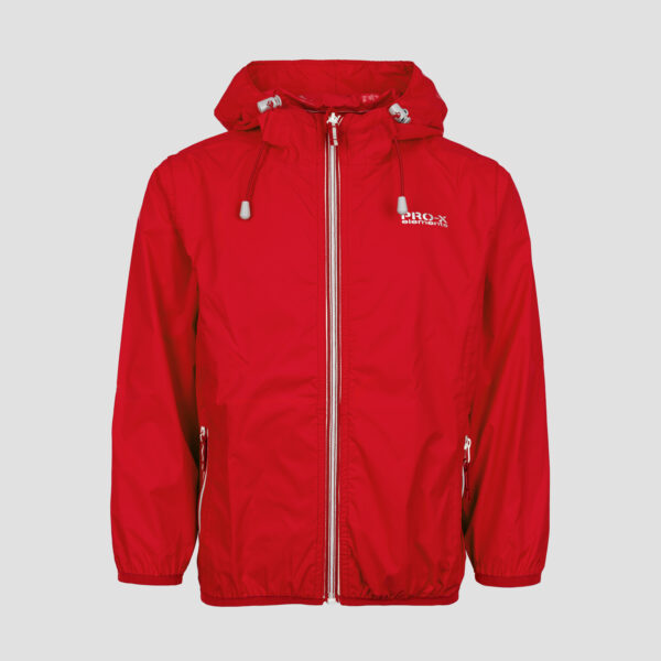 Pro X Star Jr Kinderjacke Rot - Frontansicht