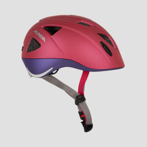 Alpina Ximo LE Kinderhelm Deeprose Violet - Seitenansicht