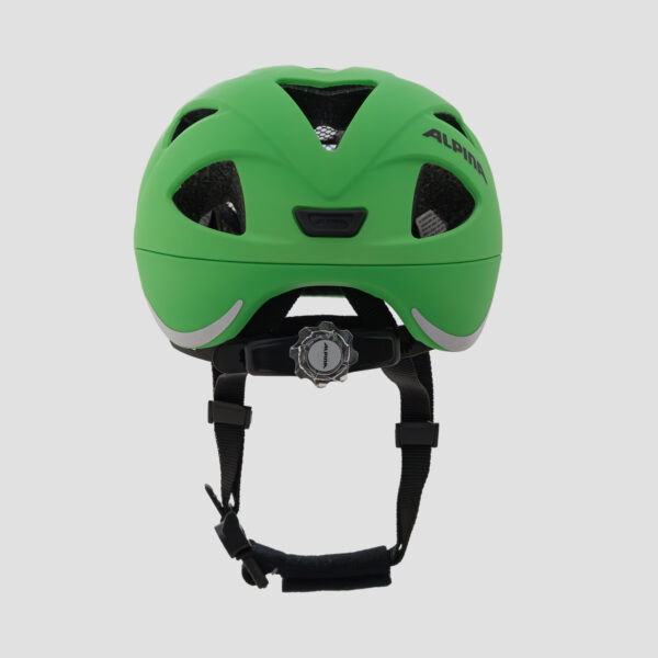 Alpina Ximo LE Kinderhelm Matt Green - Rücknansicht
