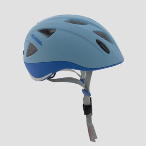 Alpina Ximo LE Kinderhelm Smoke Blue Matt - Seitenansicht