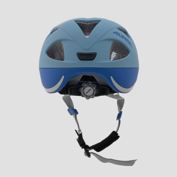Alpina Ximo LE Kinderhelm Smoke Blue Matt - Rückansicht