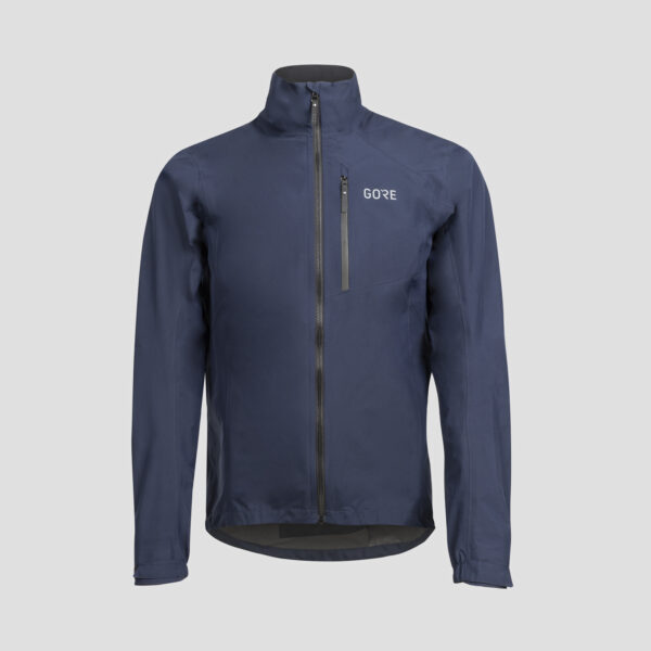 Gore Paclite Jacke Orbit Blue - Frontansicht