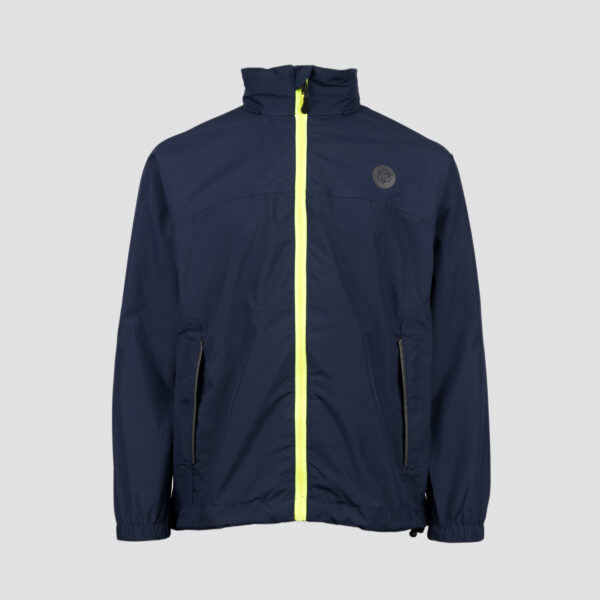 GO Kids Regenjacke Essential Blau - Frontansicht
