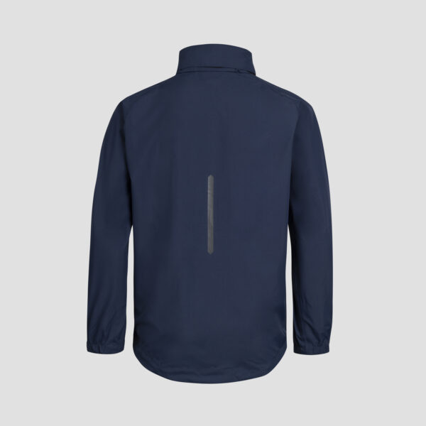 GO Kids Regenjacke Essential Blue- Rückansicht