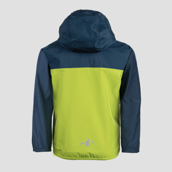 Vaude Turaco Kinderjacke Chute Green - Rückansicht