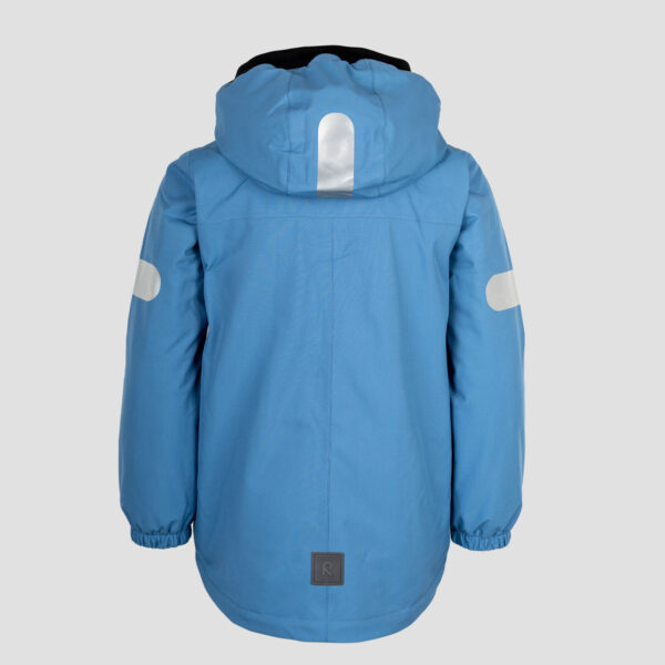 Reima Wasserdichte isolierte Kinderjacke ReimaTec Symppis Blue Ocean - Rückansicht