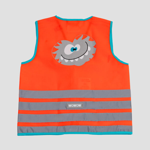 WOWOW Nutty Jacket Kinderweste Red- Rückansicht