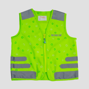 WOWOW Nutty Jacket Kinderweste Green- Frontansicht