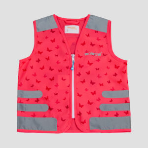 WOWOW Nutty Jacket Kinderweste Pink- Frontansicht