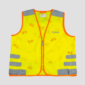WOWOW Nutty Jacket Kinderweste Gelb- Frontansicht